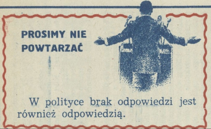 Prosimy nie powtarzać