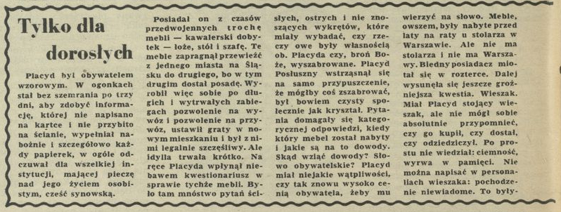 Tylko dla dorosłych