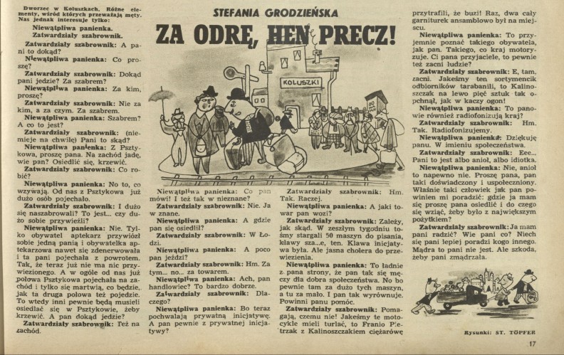 Za Odrę, hen precz!