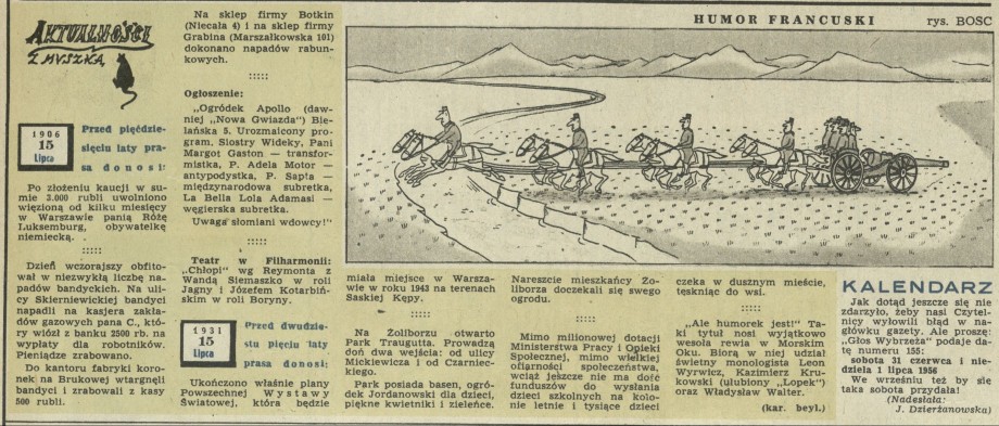 Aktualności z myszką