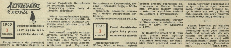 Aktualności z myszką