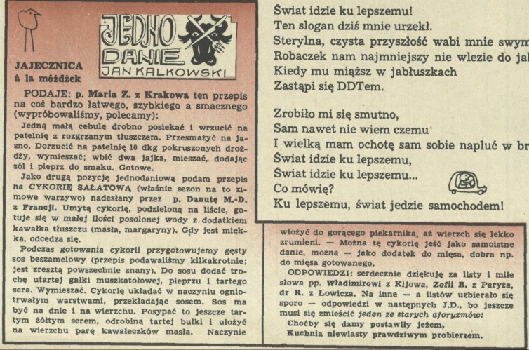 Jajecznica a la móżdżek