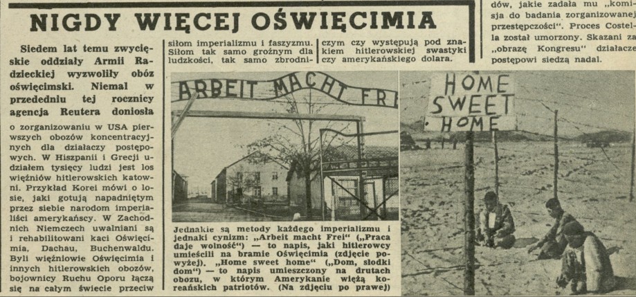 Nigdy więcej Oświęcimia