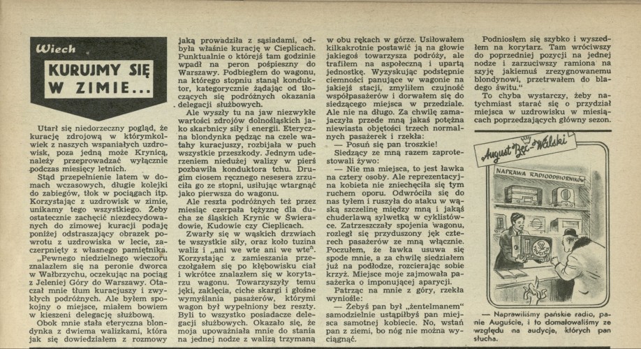 Kurujemy się w zimie...