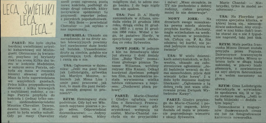 Lecą świetliki, lecą, lecą...