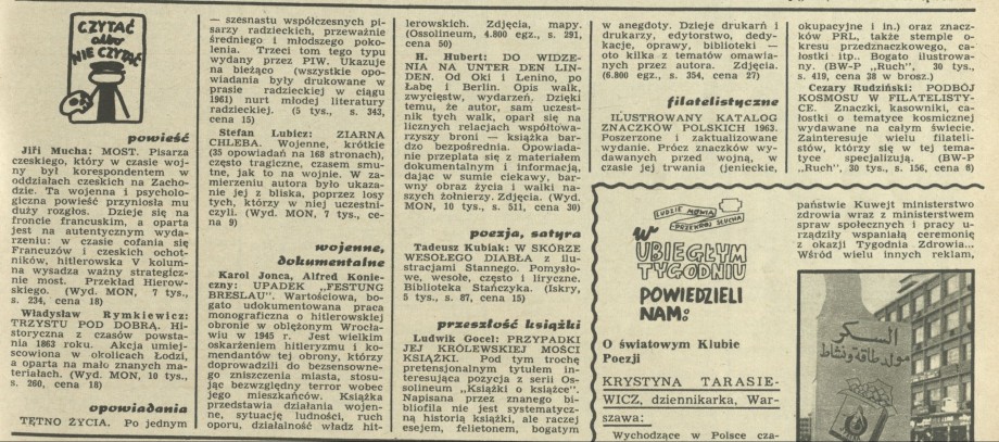 Czytać albo nie czytać