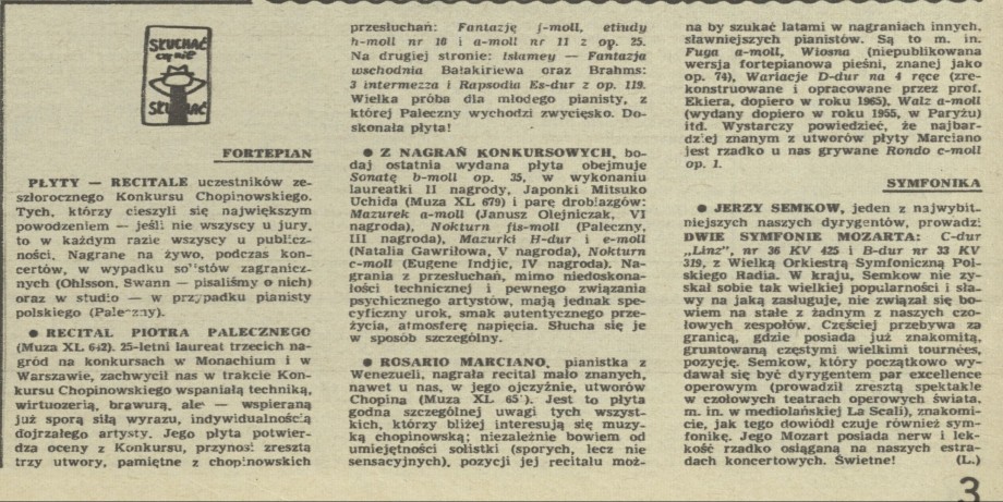 Słuchać czy nie słuchać?