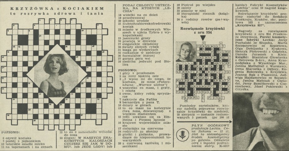 Krzyżówka z kociakiem