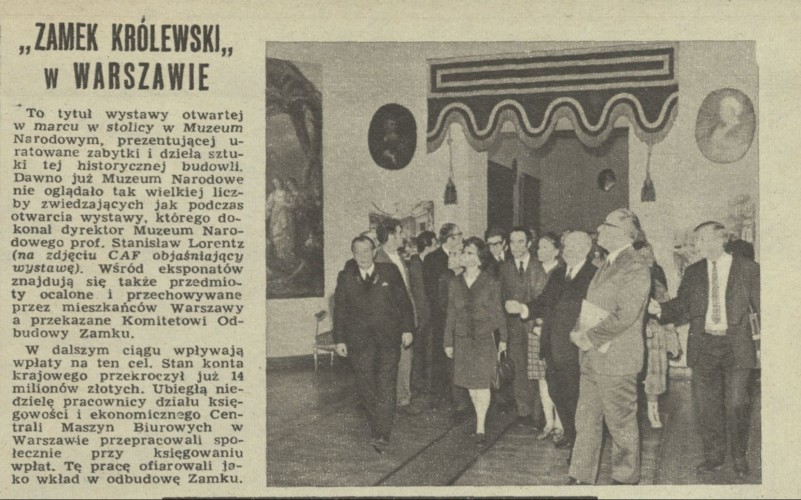 "Zamek Królewski w Warszawie"