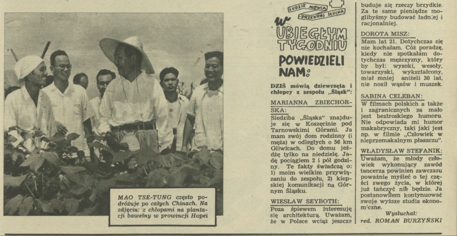 Ludzie mówia Przekrój słucha