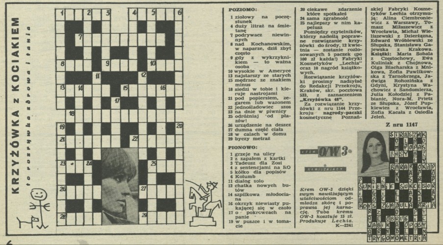 Krzyżówka z kociakiem