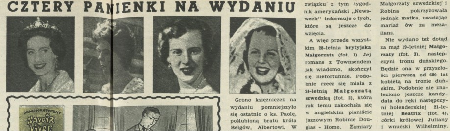 Cztery panienki na wydaniu