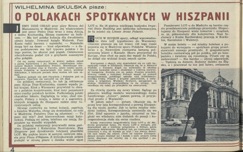 O Polakach spotkanych w Hiszpanii