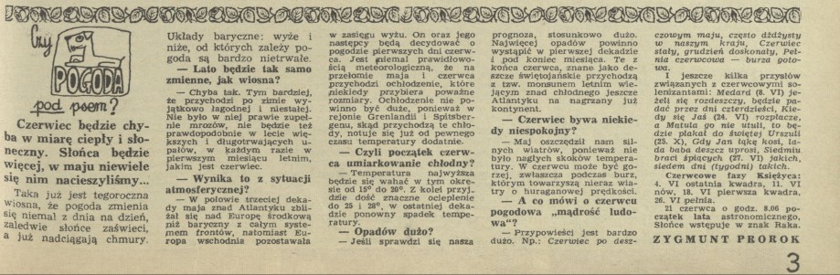 Czy pogoda pod psem?