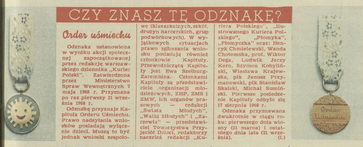 Czy znasz tę odznakę?