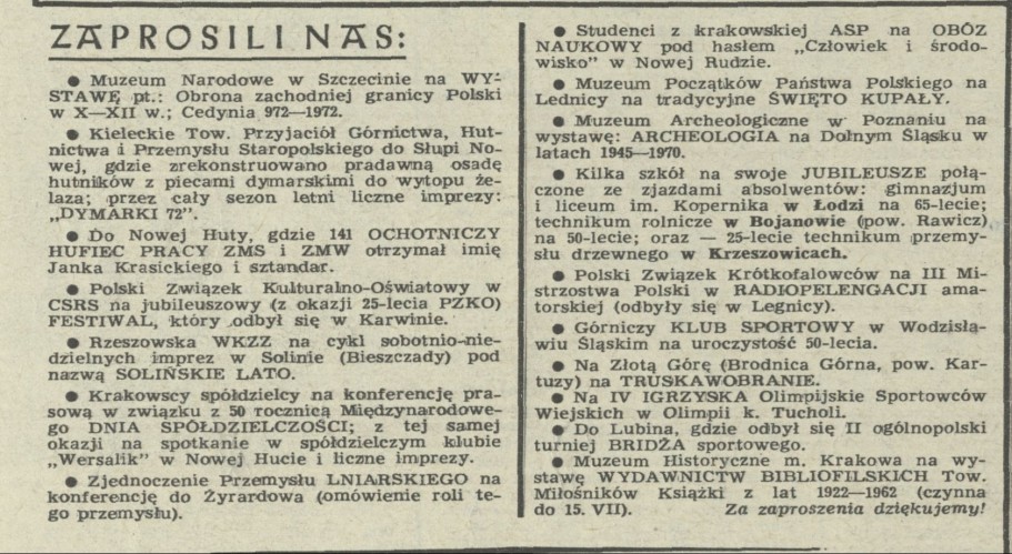 Zaprosili nas