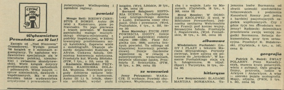 Czytać albo nie czytać?