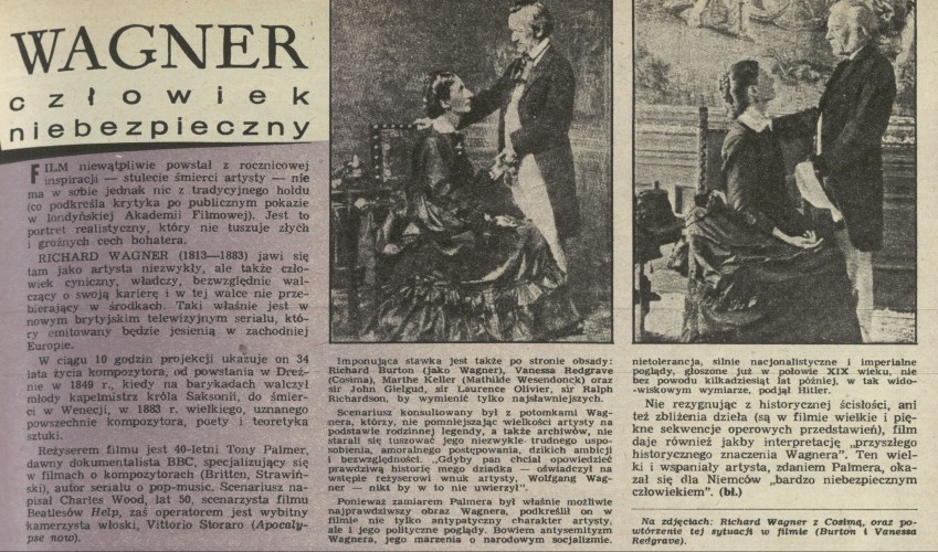 Wagner: człowiek niebezpieczny