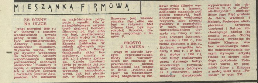 Mieszanka firmowa
