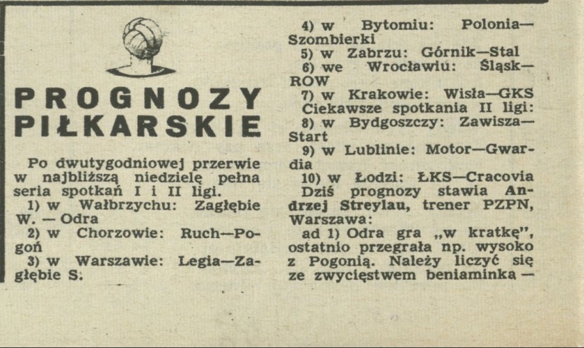 Prognozy piłkarskie