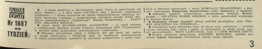 Za tydzień (nr 1887)