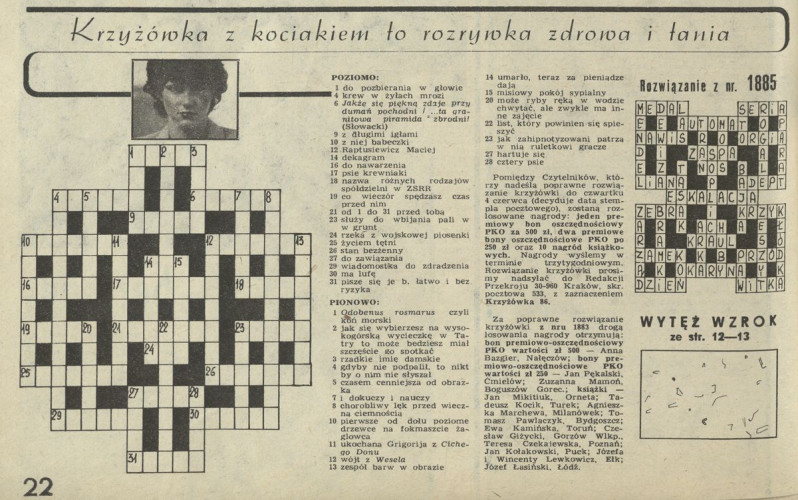 Krzyżówka z kociakiem