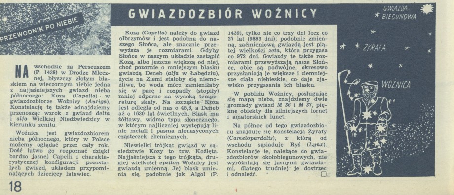 Gwiazdozbiór woźnicy