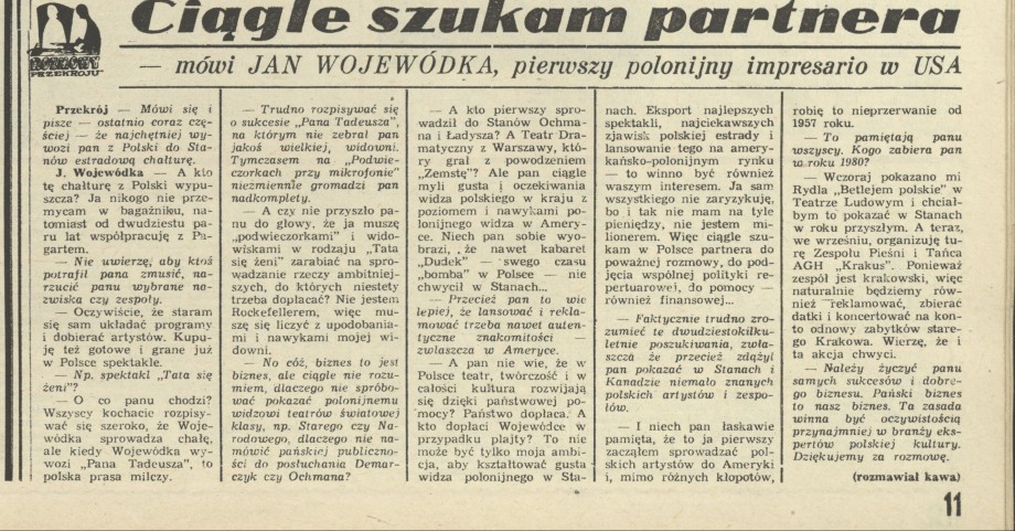 Ciągle szukam partnera