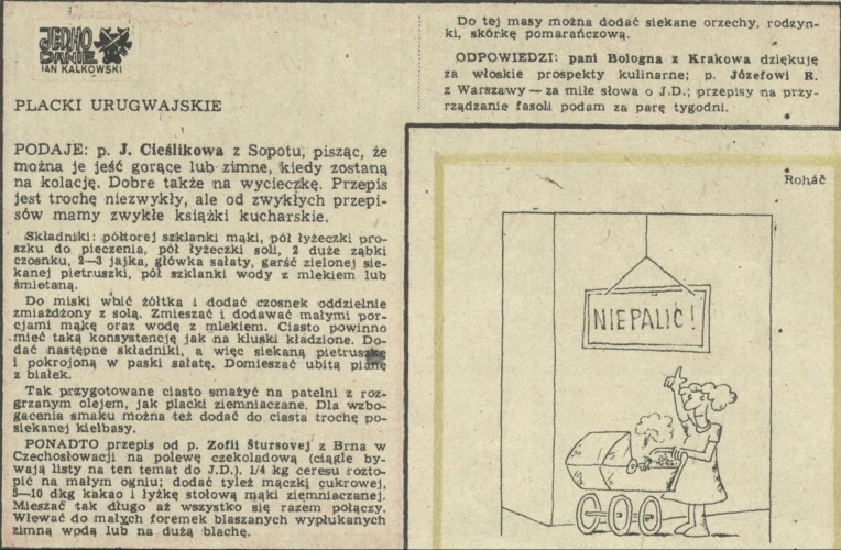 Jedno danie Jan Kalkowski