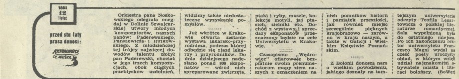 Aktualności z myszką