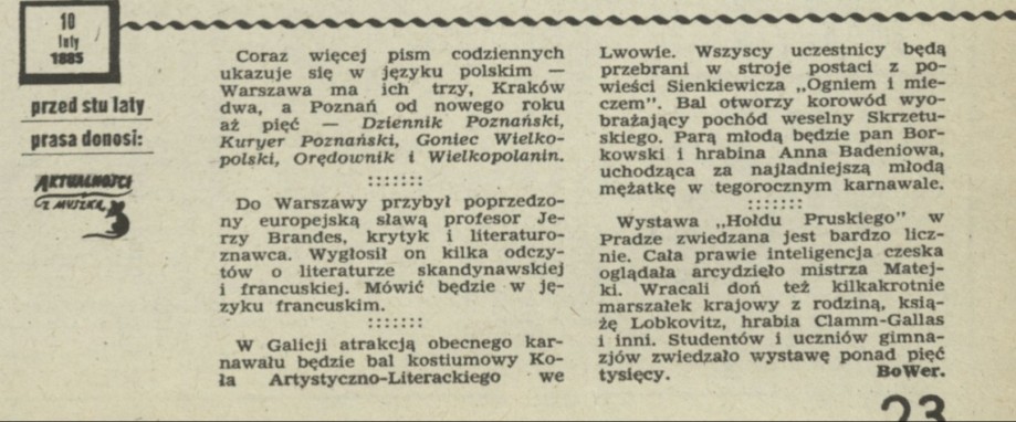 Aktualności z myszką