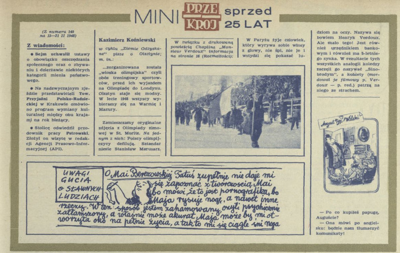 Mini Przekrój sprzed 25 lat