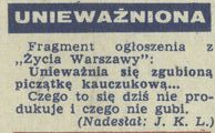 Unieważniona