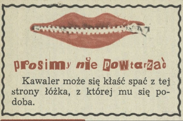 Prosimy nie powtarzać