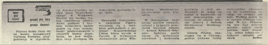 Aktualności z myszką