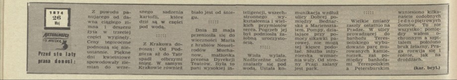 Aktualności z myszką