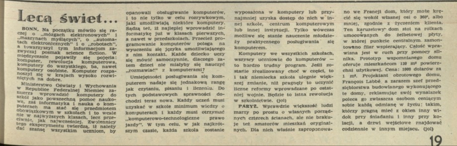 Lecą, lecą świetliki