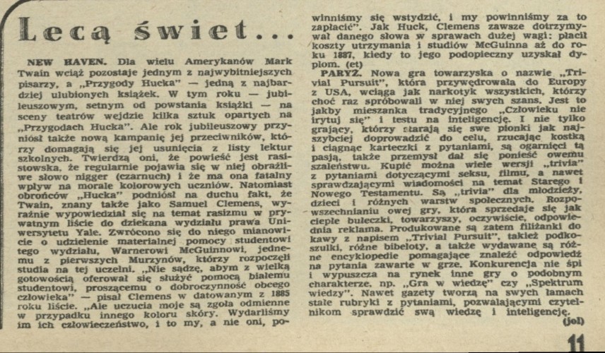 Lecą, lecą świetliki