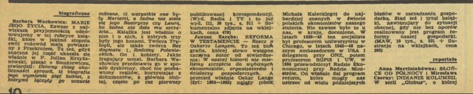 Czytać albo nie czytać?