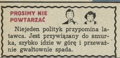 Prosimy nie powtarzać