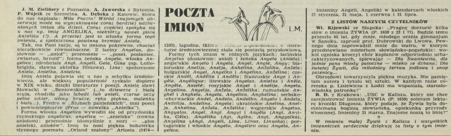 Poczta imion