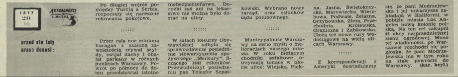 Aktualności z myszką