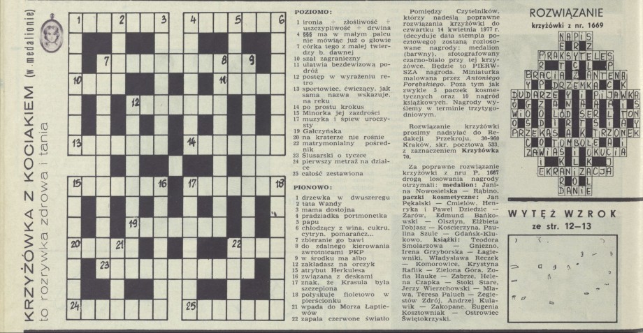 Krzyżówka z kociakiem