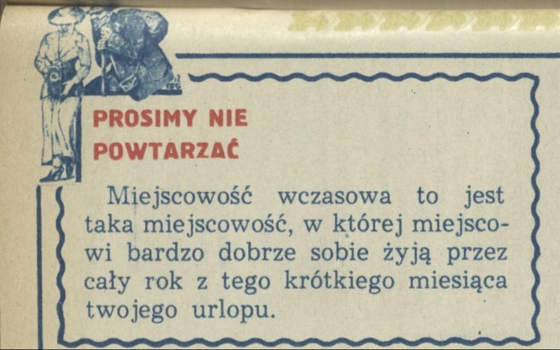Prosimy nie powtarzać
