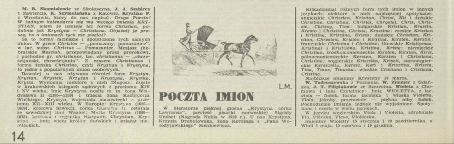 Poczta imion