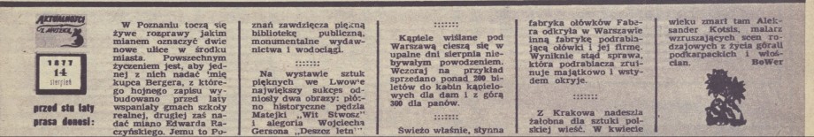 Aktualności z myszką