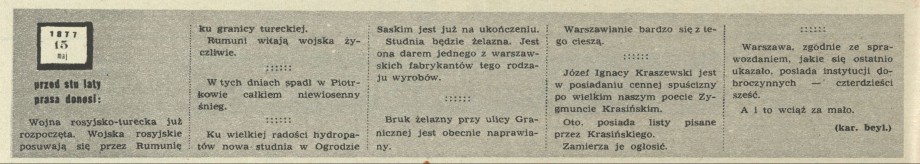 Aktualności z myszką