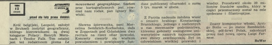 Aktualności z myszką