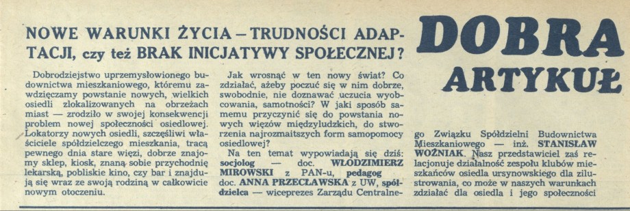 Dobra wola. Artykuł bezcenny