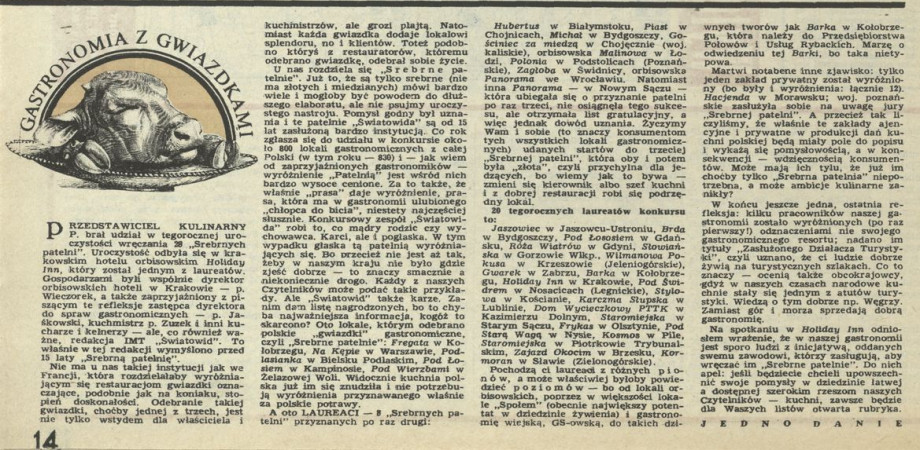 Gastronomia z gwiazdkami